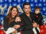 TV couple Krushna and Kashmera celebrate first birthday of their twins