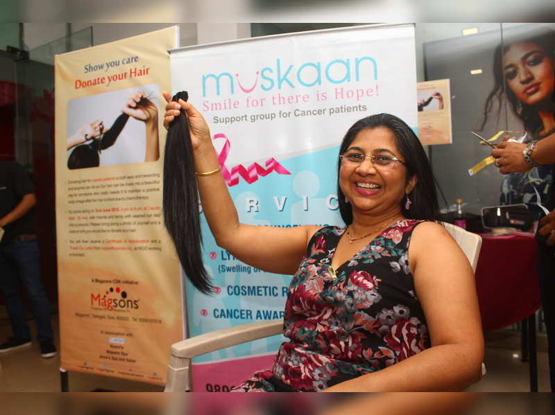 From three-year-olds to senior citizens, Goans snip it all off for cancer  awareness | Events Movie News - Times of India