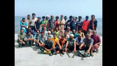 Navy rescues 38 sailors from state stranded on Yemen island