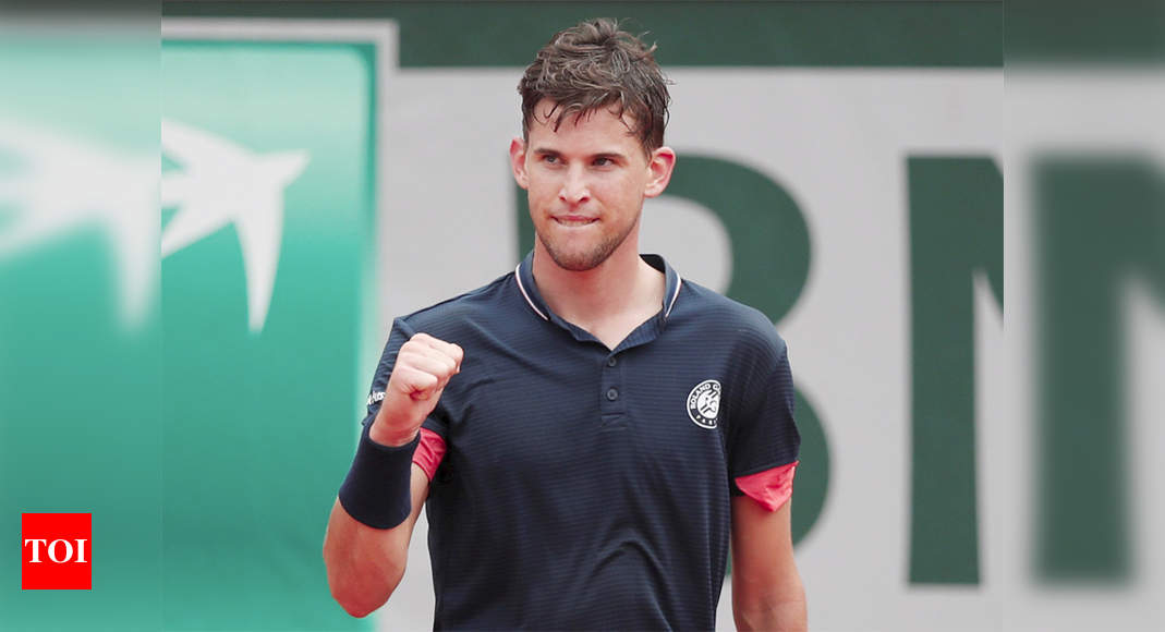 Dominic Thiem Thiem Routs Weary Zverev To Reach Third Straight French Open Semi Final Tennis News Times Of India
