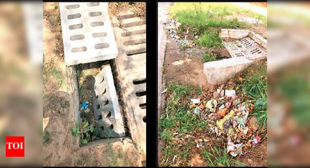 Road Gullies Gullies need repair before cleaning Chandigarh News