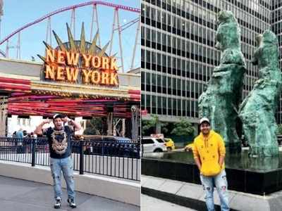 After wrapping up Arjun Patiala,Varun Sharma takes a road trip across USA