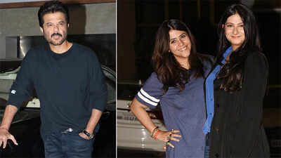 Anil Kapoor, Rhea Kapoor and Ekta Kapoor celebrate the success of ‘Veere Di Wedding’