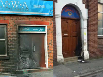 Mosque and Gurdwara in UK set on fire in arson attacks