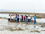 Mumbaikars participate in the beach clean-up drive