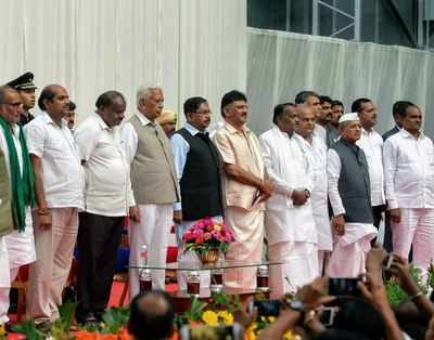 Karnataka gets a Cabinet, Congress, JD(S) rebellions