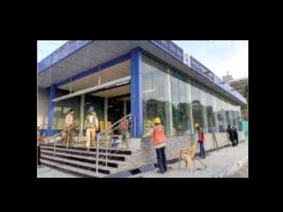 Entry gates to protect metro underground stations from floods | Chennai  News - Times of India