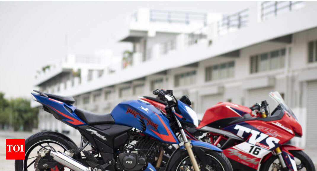 TVS Apache: TVS Racing unveils race-spec Apache RR310, RTR 200 4V for ...