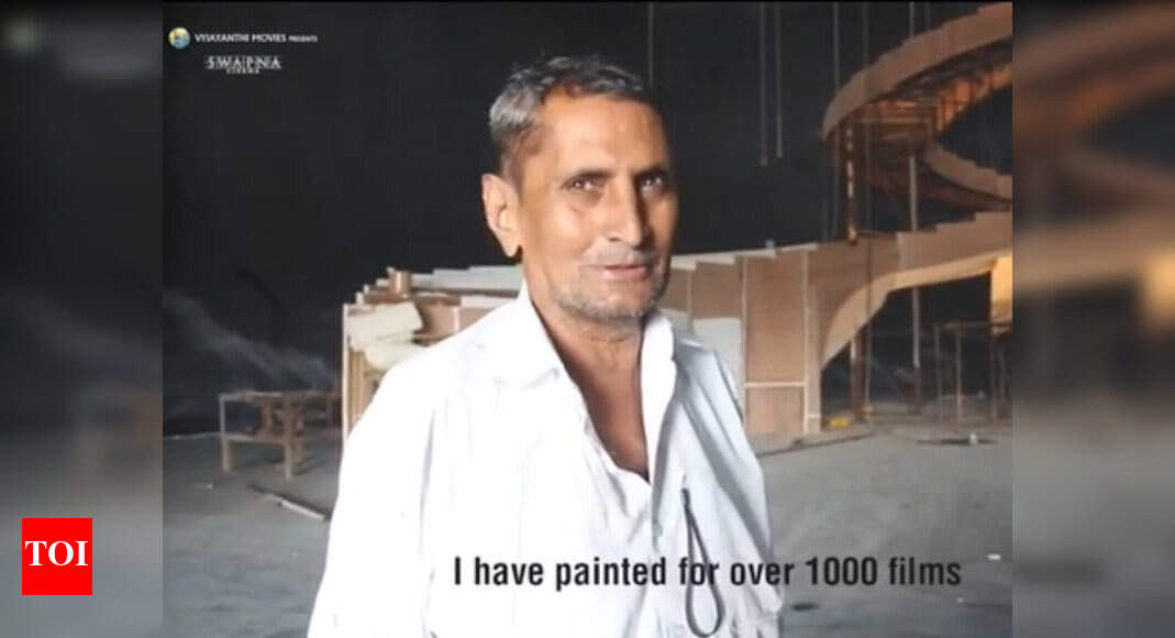 'Mahanati' background painter Narayan Rathod worked for films like ...