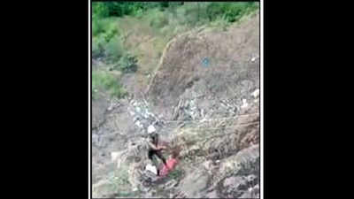 Nashik man taking selfie falls 700ft into gorge, cheats death