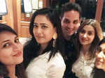 Divyanka Tripathi clicks a selfie with Shweta, Priyanka and Vikaas