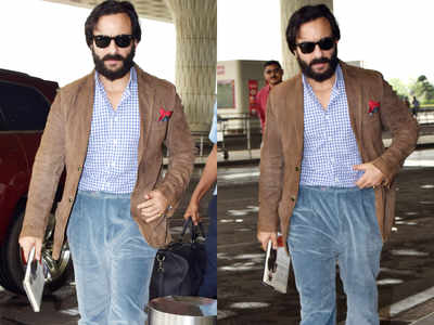 Saif Ali Khan wore velvet pants and now he's the sexiest dad ever!