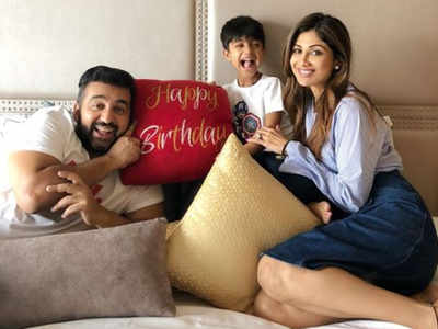 Pics: Shilpa Shetty’s son sketched his mom on a card to greet her a happy birthday