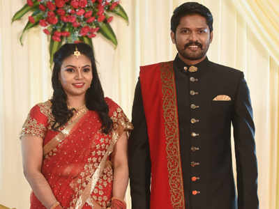 K-town celebs attended Soundararaja and Tamanna's wedding reception at Green Park in Chennai