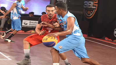 Basketball league kicks off in Noida