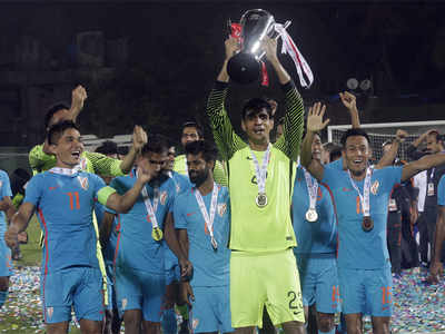 Captain Sunil Chhetri leads India to Intercontinental Cup title