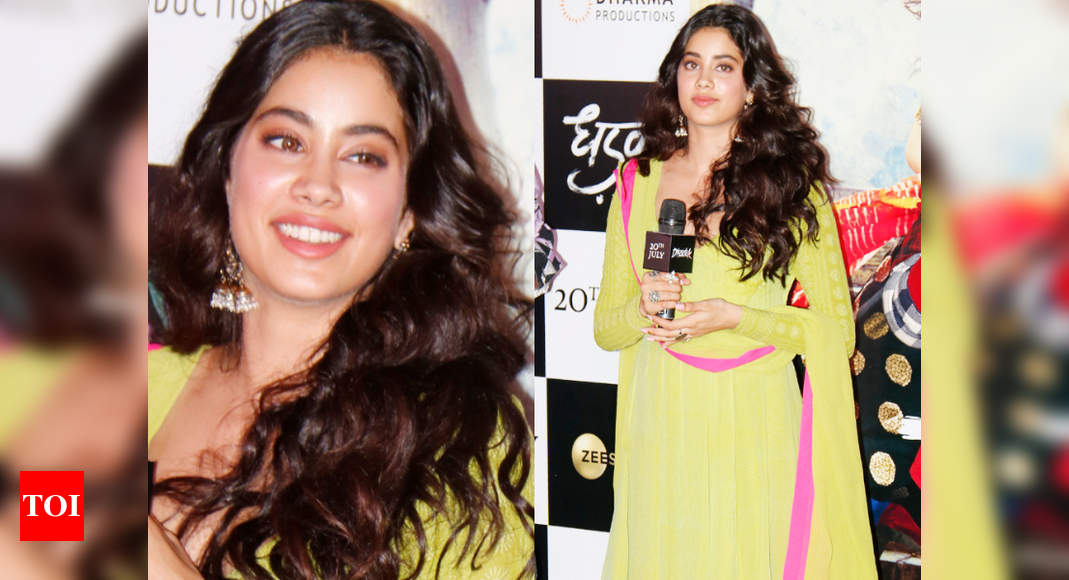 Dhadak Trailer Launch Janhvi Kapoor Looks Pretty As A Picture Times