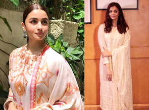 Aishwarya & Alia show how to work this hue Aishwarya & Alia show how to work this hue