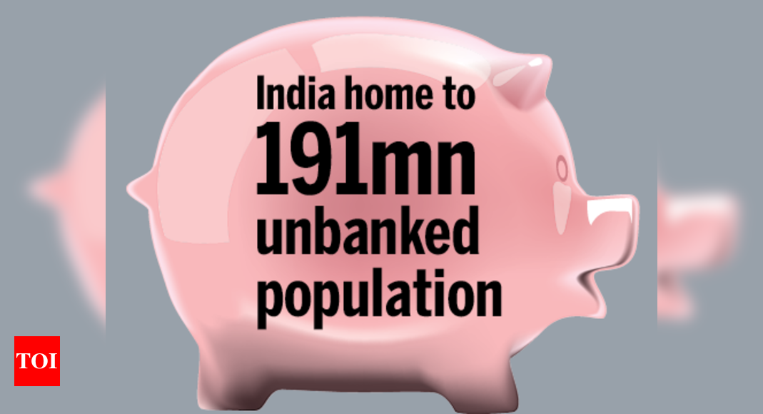 unbanked population in india 2013