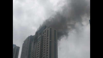 Mumbai Fire breaks out at Beaumonde Towers in Worli Deepika