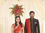 Actor Soundararaja and Tamanna's starry wedding reception