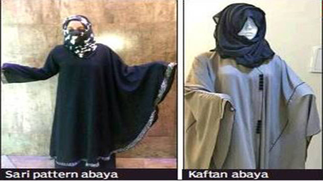 burqa market blooms with Arabian wares 
