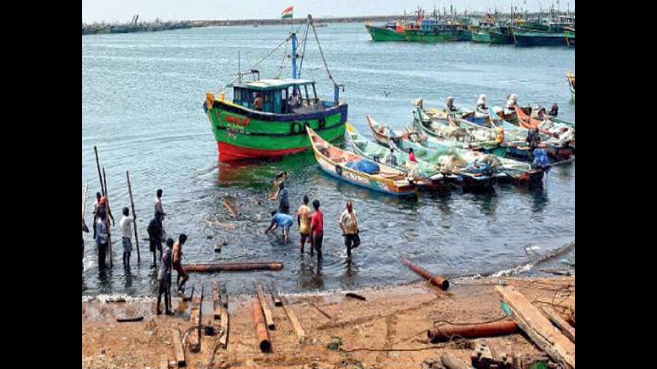 TN: 600 mechanised fishing boats take to sea at Kasimedu harbour after  61-day break