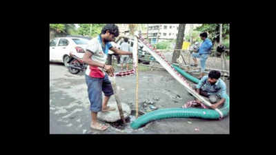 Silted canal, defunct lock gate turn Tiljala pockets into pools after rain