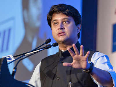 jyotiraditya scindia - Times of India