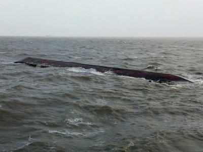 Seven Rescued Barge Sinks Off Kandla Port In Rough Sea