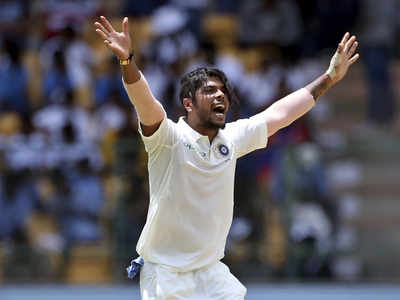 Umesh Yadav eighth Indian pacer to claim 100 Test wickets