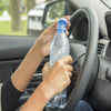 leaving water bottles in the car