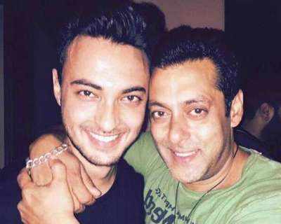Aayush Sharma gets emotional as he sees himself on the big screen for the first time