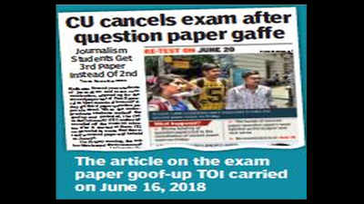 Calcutta University removes official within hours of question paper error