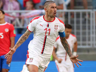 Fifa World Cup 18 Serbia Beat Costa Rica 1 0 Football News Times Of India