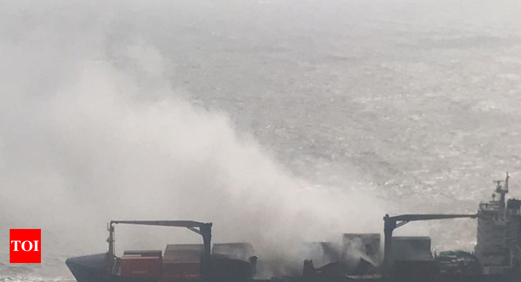 Container ship fire doused after 65 hours Official India News