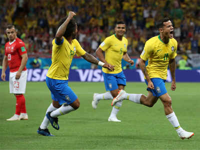 FIFA World Cup 2018: Switzerland hold Brazil to 1-1 draw