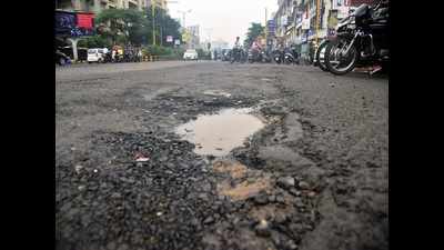 Ahmedabad: Fear of potholes follows first drizzle