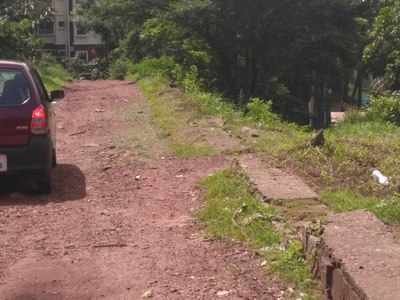 worst road condition at Nehru Nagar Manipal