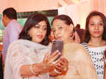 Renu Hussain with Leena Singh