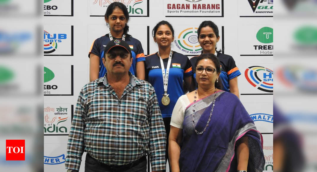 Bengal's Mehuli Ghosh clinches gold in 37th National Games - Times of India