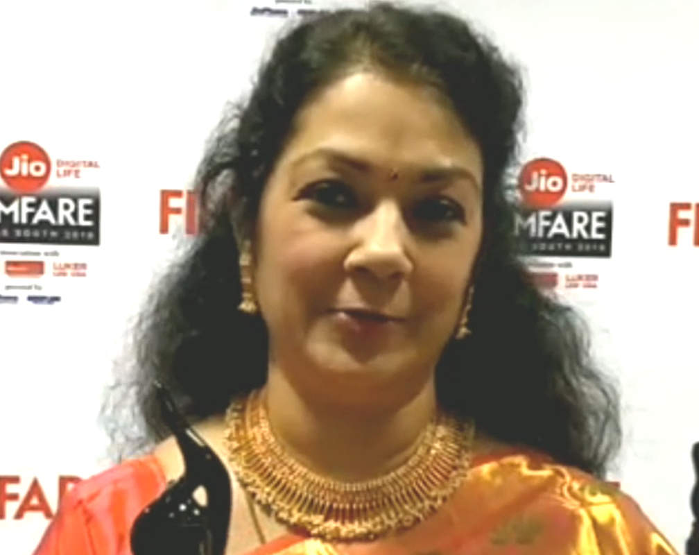 
Shanthi Krishna can't believe that she has finally won her first black lady at the 65th Jio Filmfare Awards
