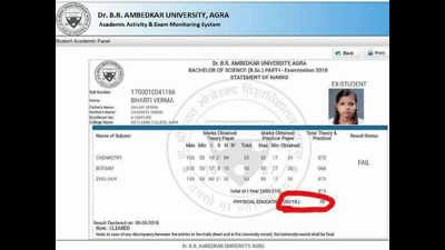 Agra varsity’s results rife with errors; students get more than max marks