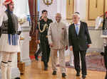 President Ram Nath Kovind meets Greek leaders