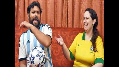 This Seiko is a Maradona fan, while his Brazilian wife disagrees