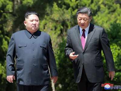North Korea's Kim in China for talks with Xi Jinping after Trump summit