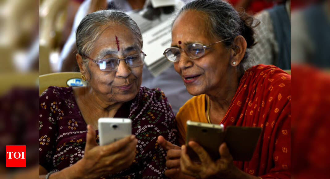 Mobile phones contribute 79% of all web traffic in India - Times of India
