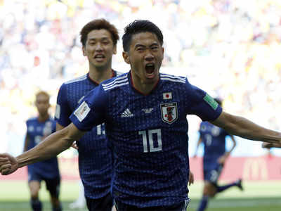 FIFA World Cup 2018: Japan beat 10-man Colombia 2-1