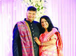 Mayank Agarwal and Aashita Sood's wedding reception