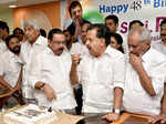 Congress workers celebrate Rahul's birthday